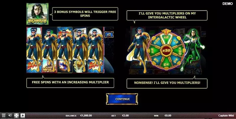 Captain Wild  Real Money Slot made by Red Rake Gaming - Info and Rules