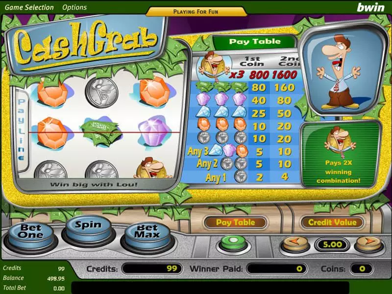 Cash Grab  Real Money Slot made by Amaya - Main Screen Reels