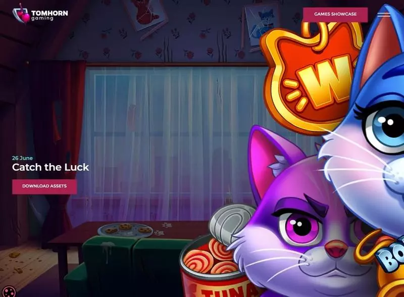 Catch the Luck  Real Money Slot made by Tom Horn Gaming - Introduction Screen