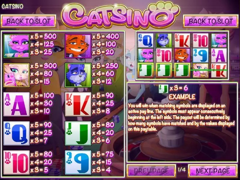 Catsino  Real Money Slot made by Rival - Info and Rules