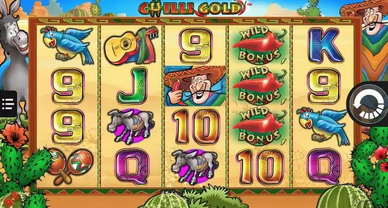 Chilly Gold  Real Money Slot made by NextGen Gaming - Main Screen Reels