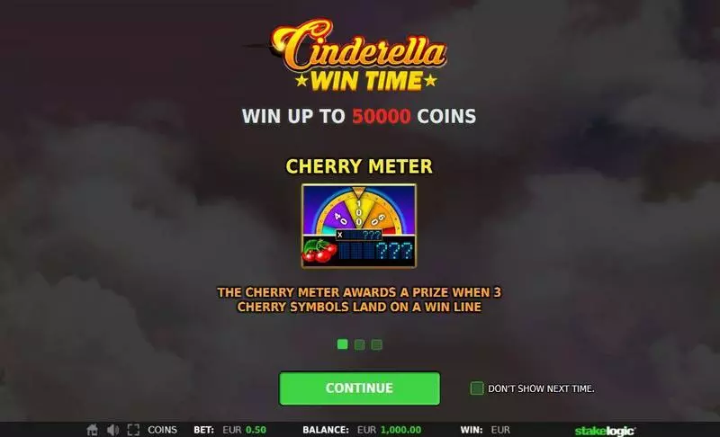 Cinderella Win Time  Real Money Slot made by StakeLogic - Info and Rules