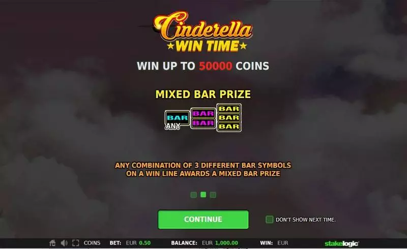 Cinderella Win Time  Real Money Slot made by StakeLogic - Info and Rules