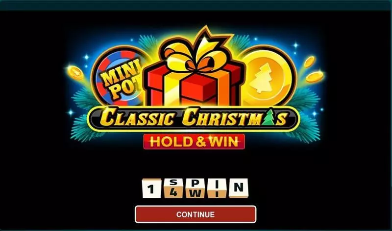 Classic Christmas Hold And Win  Real Money Slot made by 1Spin4Win - Introduction Screen