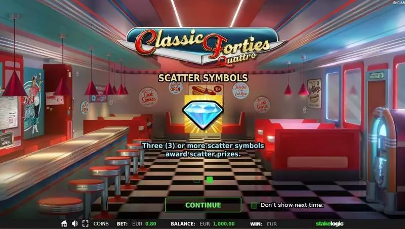 Classic Forties Quattro  Real Money Slot made by StakeLogic - Info and Rules