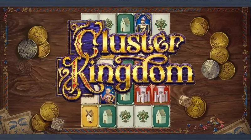 Cluster Kingdom  Real Money Slot made by Elk Studios - Introduction Screen