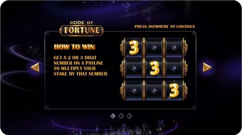 Code of Fortune  Real Money Slot made by Mancala Gaming - Info and Rules
