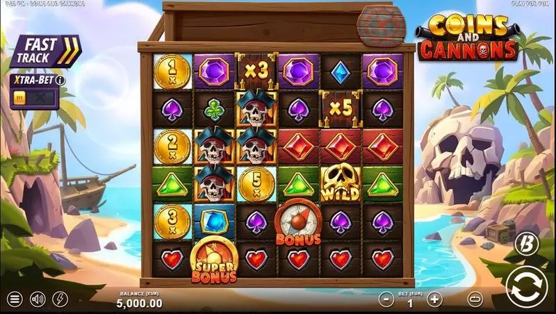 Coins and Cannons  Real Money Slot made by Slotmill - 