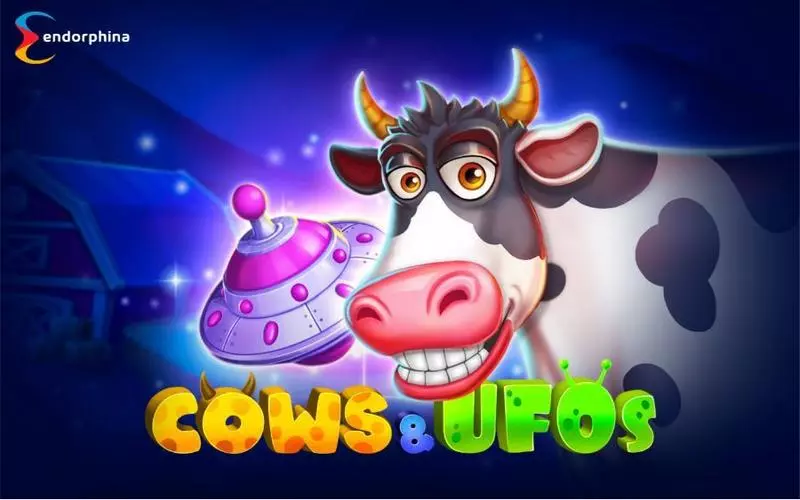 Cows & UFOs  Real Money Slot made by Endorphina - Introduction Screen