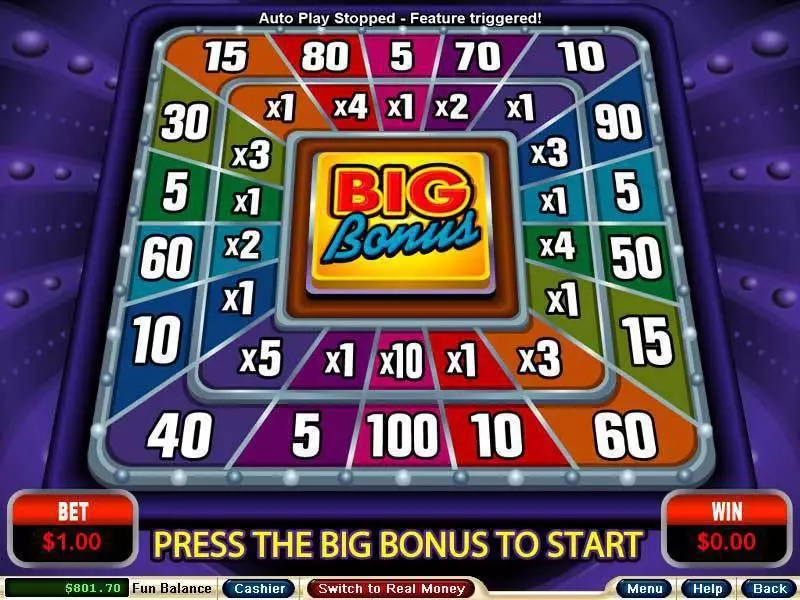 Crazy Vegas  Real Money Slot made by RTG - Bonus 1