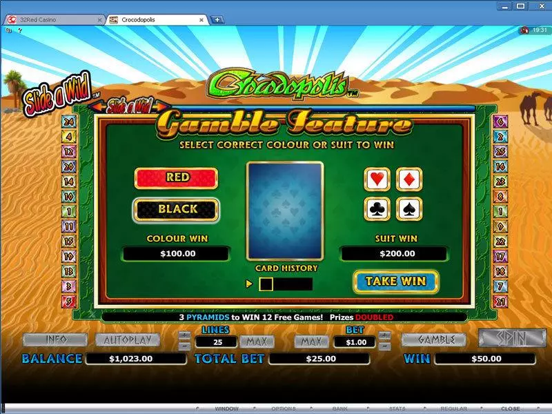 Crocodopolis  Real Money Slot made by Microgaming - Gamble Screen
