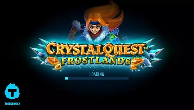 Crystal Quest: Frostlands  Real Money Slot made by Thunderkick - Logo