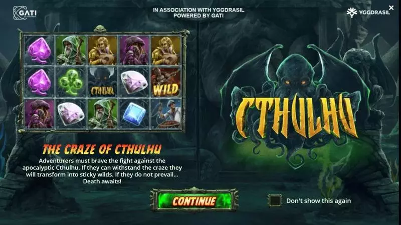 Cthulhu  Real Money Slot made by G.games - Free Spins Feature