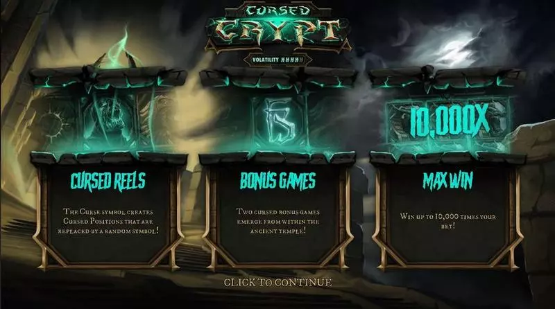 Cursed Crypt  Real Money Slot made by Hacksaw Gaming - Info and Rules