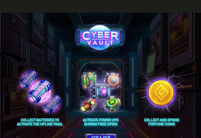 Cyber Vault  Real Money Slot made by Four Leaf Gaming - Info and Rules