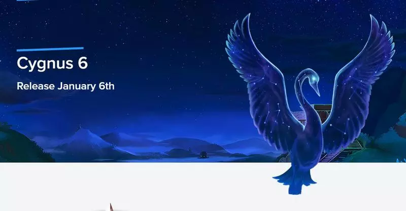 Cygnus 6  Real Money Slot made by Elk Studios - Introduction Screen