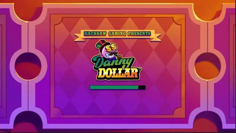 Danny Dollar  Real Money Slot made by Hacksaw Gaming - Introduction Screen