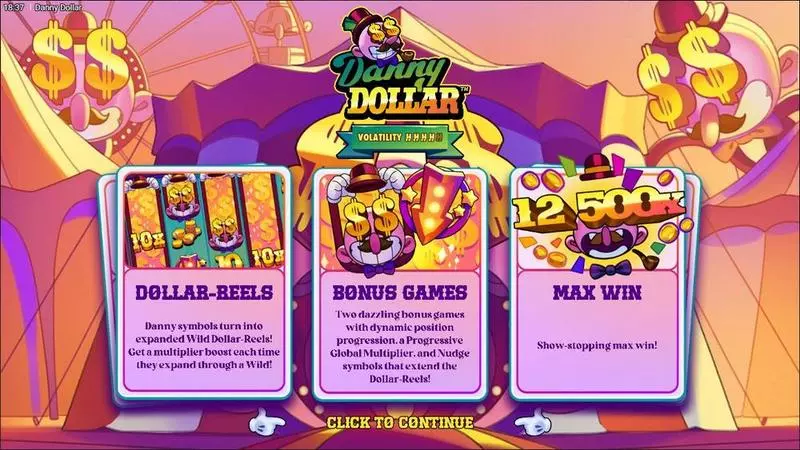 Danny Dollar  Real Money Slot made by Hacksaw Gaming - Info and Rules