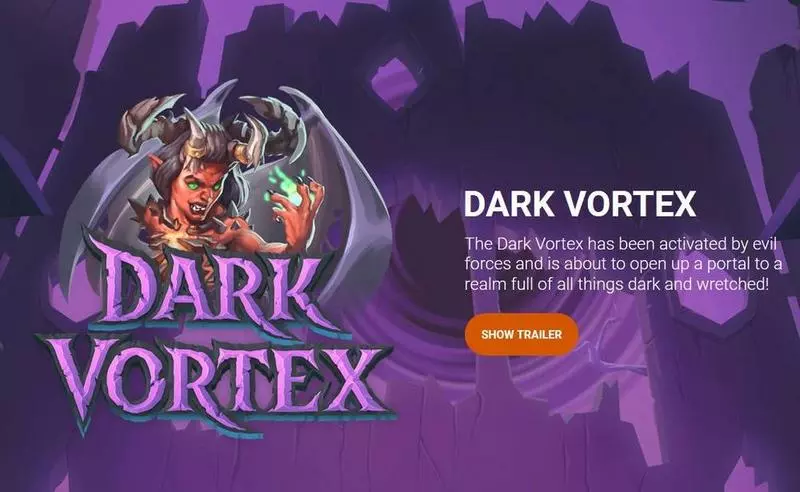 Dark Vortex  Real Money Slot made by Yggdrasil - Info and Rules
