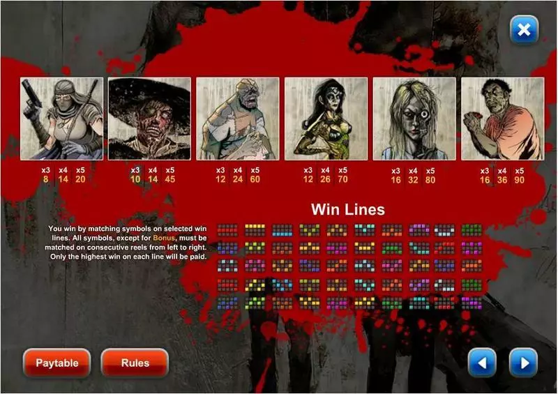 Deadworld  Real Money Slot made by 1x2 Gaming - Info and Rules