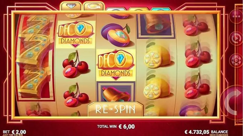 Deco Diamonds  Real Money Slot made by Microgaming - Main Screen Reels