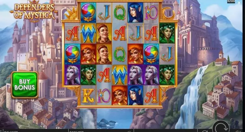 Defenders of Mystica  Real Money Slot made by Yggdrasil - Main Screen Reels