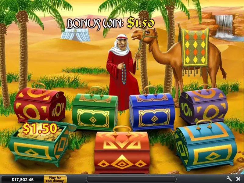 Desert Treasure II  Real Money Slot made by PlayTech - Bonus 3