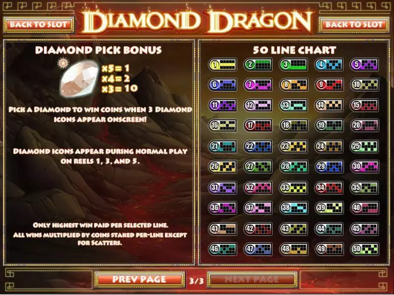 Diamond Dragon  Real Money Slot made by Rival - Info and Rules