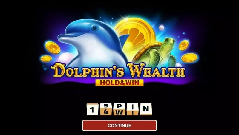 Dolphin's Wealth  Real Money Slot made by 1Spin4Win - Introduction Screen