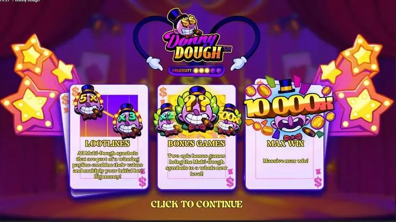 Donny Dough  Real Money Slot made by Hacksaw Gaming - Info and Rules