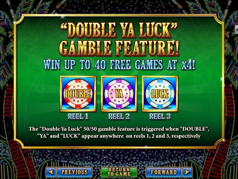 Double Ya Luck  Real Money Slot made by RTG - Info and Rules