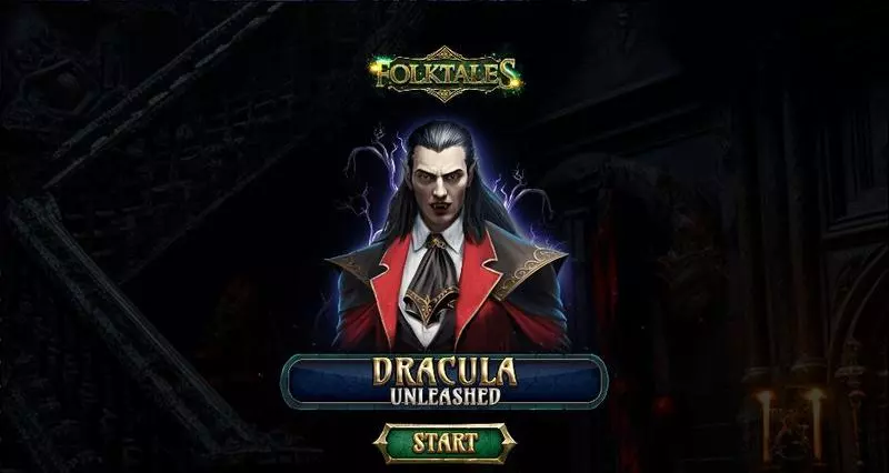 Dracula – Unleashed  Real Money Slot made by Spinomenal - Introduction Screen