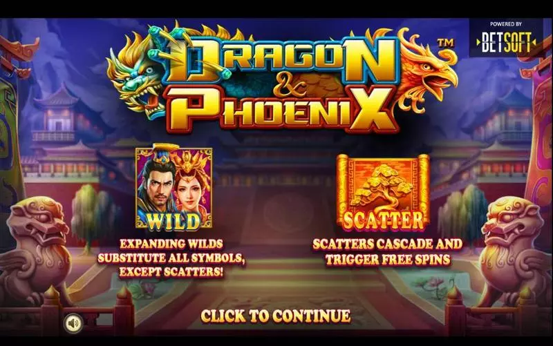 Dragon & Phoenix  Real Money Slot made by BetSoft - Info and Rules