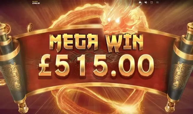 Dragon's Luck Deluxe  Real Money Slot made by Red Tiger Gaming - Winning Screenshot
