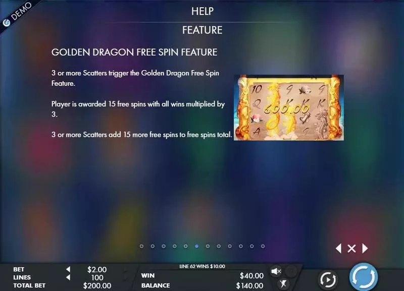 Dragons Scroll  Real Money Slot made by Genesis - Info and Rules