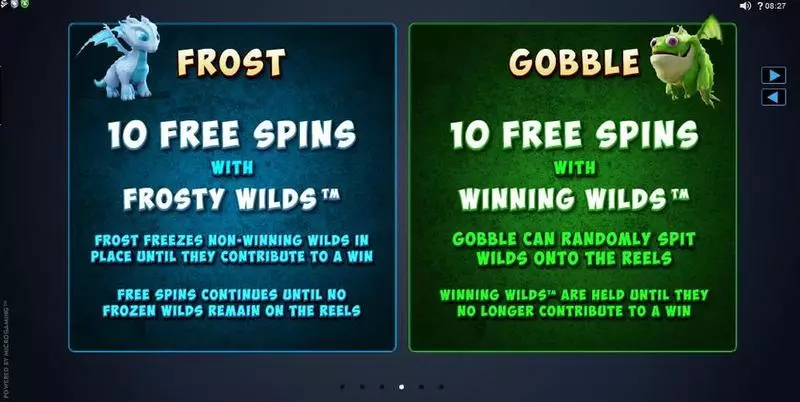 Dragonz  Real Money Slot made by Microgaming - Info and Rules