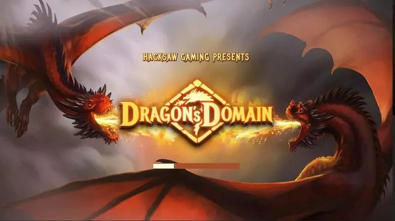 Dragon’s Domain  Real Money Slot made by Hacksaw Gaming - Introduction Screen