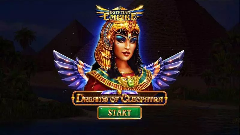 Dreams Of Cleopatra  Real Money Slot made by Spinomenal - Introduction Screen