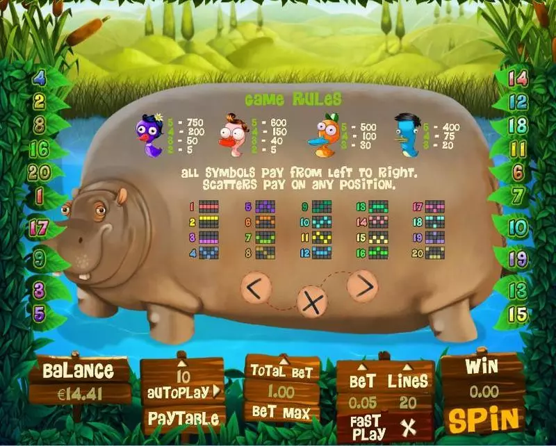Ducks and Eggs  Real Money Slot made by Topgame - Info and Rules