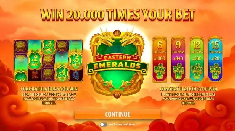 Eastern Emeralds  Real Money Slot made by Quickspin - Info and Rules