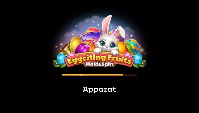 Eggciting Fruits – Hold&Spin  Real Money Slot made by Apparat Gaming - Introduction Screen