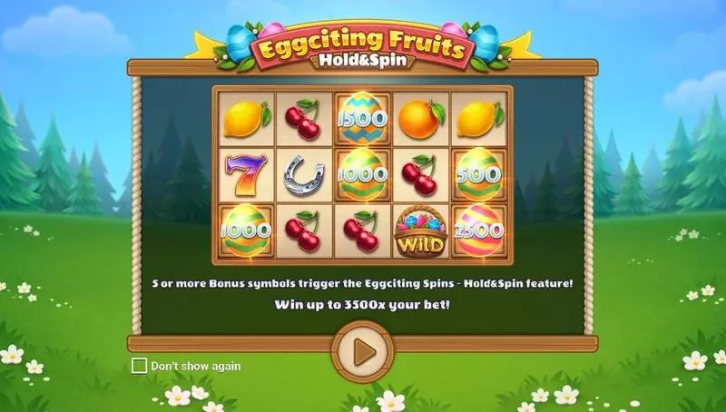 Eggciting Fruits – Hold&Spin  Real Money Slot made by Apparat Gaming - Info and Rules