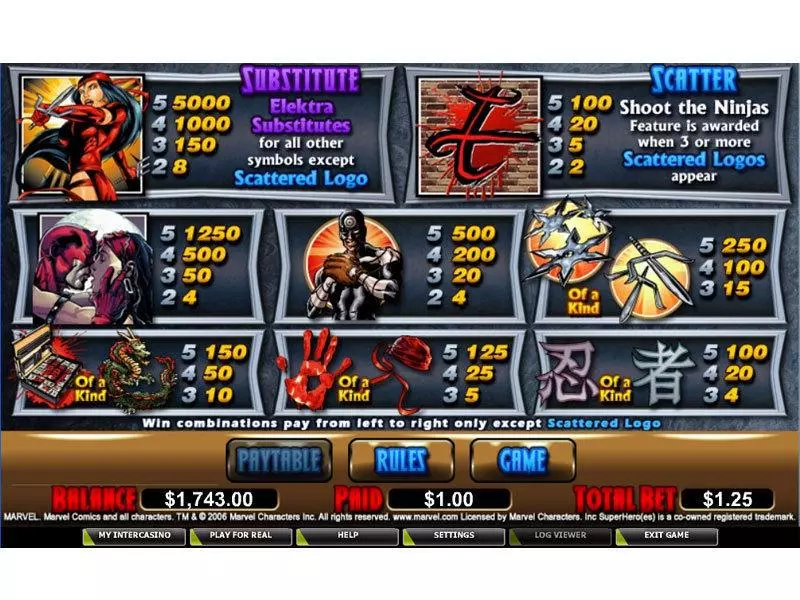 Elektra  Real Money Slot made by CryptoLogic - Info and Rules