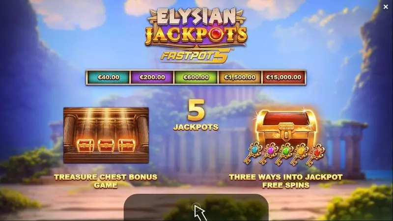 Elysian Jackpots  Real Money Slot made by Yggdrasil - Info and Rules