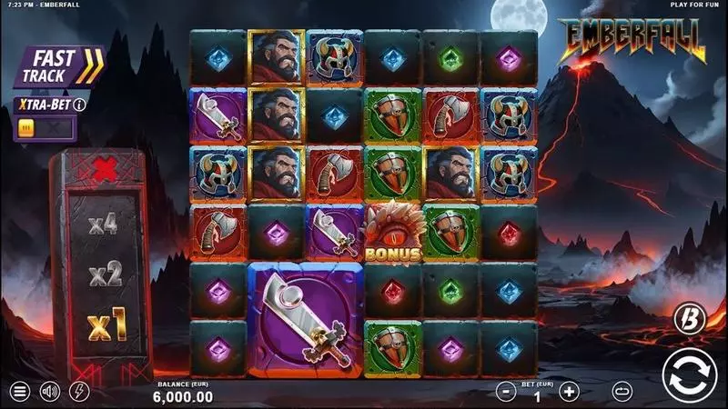 Emberfall  Real Money Slot made by Slotmill - Main Screen Reels