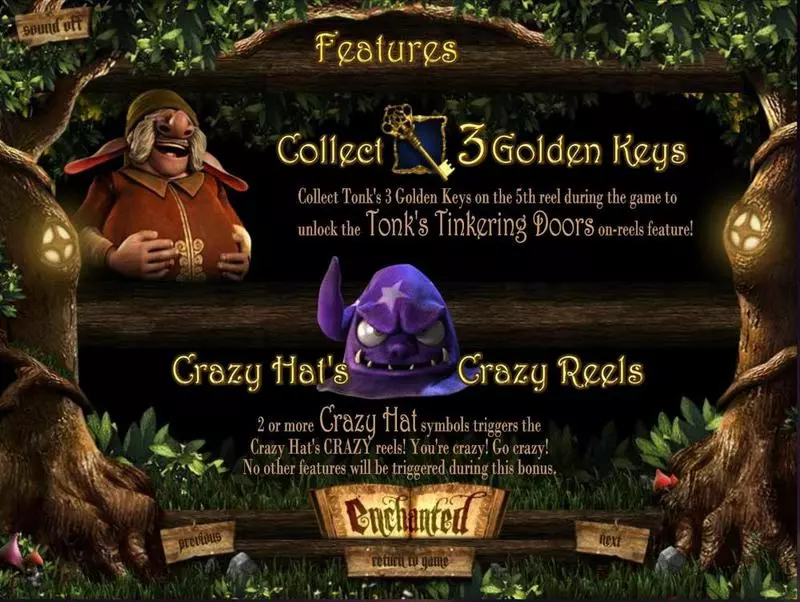 Enchanted  Real Money Slot made by BetSoft - Info and Rules