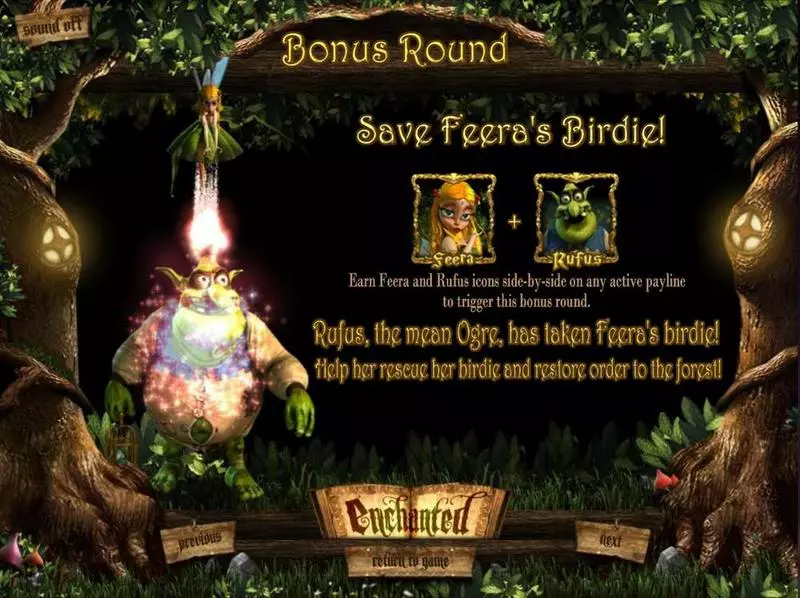 Enchanted  Real Money Slot made by BetSoft - Info and Rules