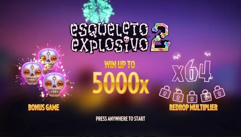 Esqueleto Explosivo 2  Real Money Slot made by Thunderkick - Info and Rules