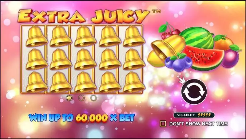 Extra Juicy  Real Money Slot made by Pragmatic Play - Info and Rules