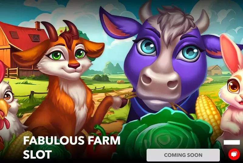Fabulous Farm  Real Money Slot made by Mascot Gaming - Introduction Screen